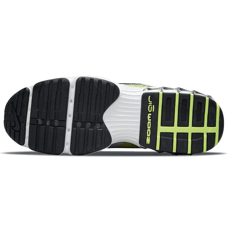 Nike Zoom Air Fire White Light Lemon Twist Женские кроссовки Зеленый Черный Металлик-Серебристый CW3876-102