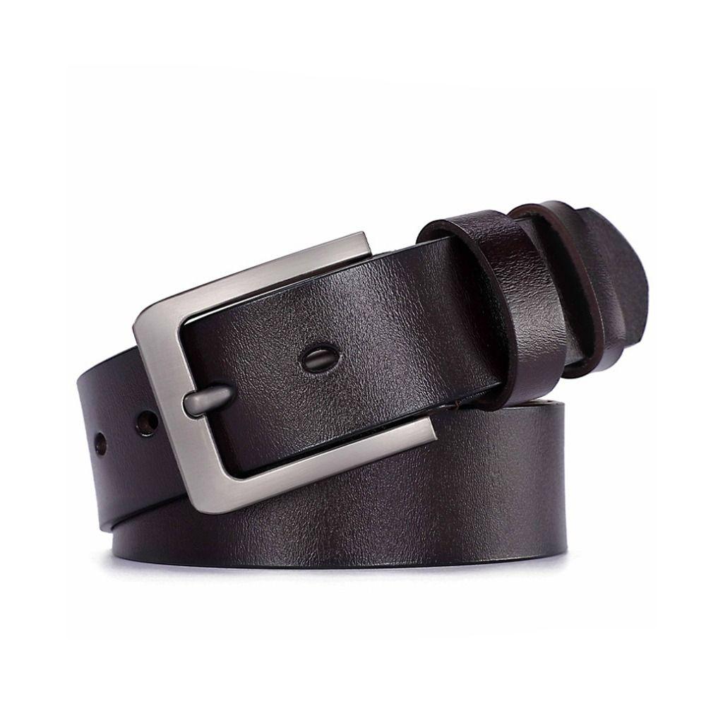 Classic Leather Belt Versatile Waist Belts Waist Accessories Men Belt Formal Occasions