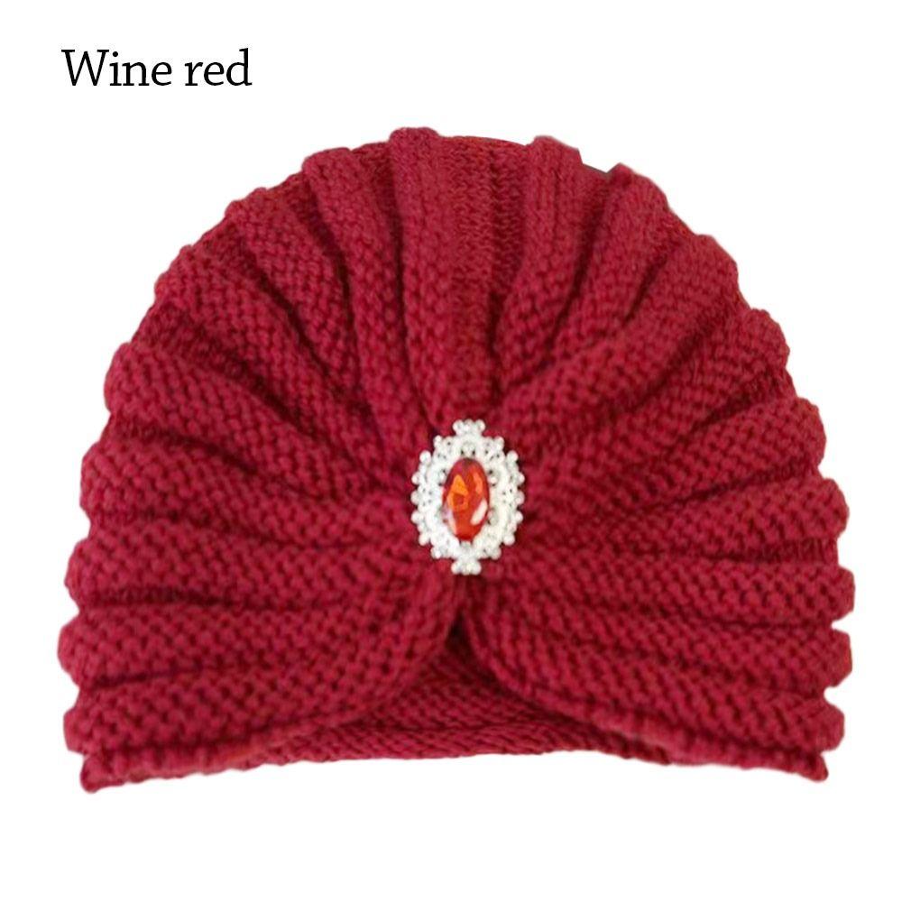 Thick Bohemia Turban Winter Warm Turban Cap Fashion Hijab Caps for Women