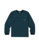MMLG Mmlg Breton Stripe Lsv-T (Navy)