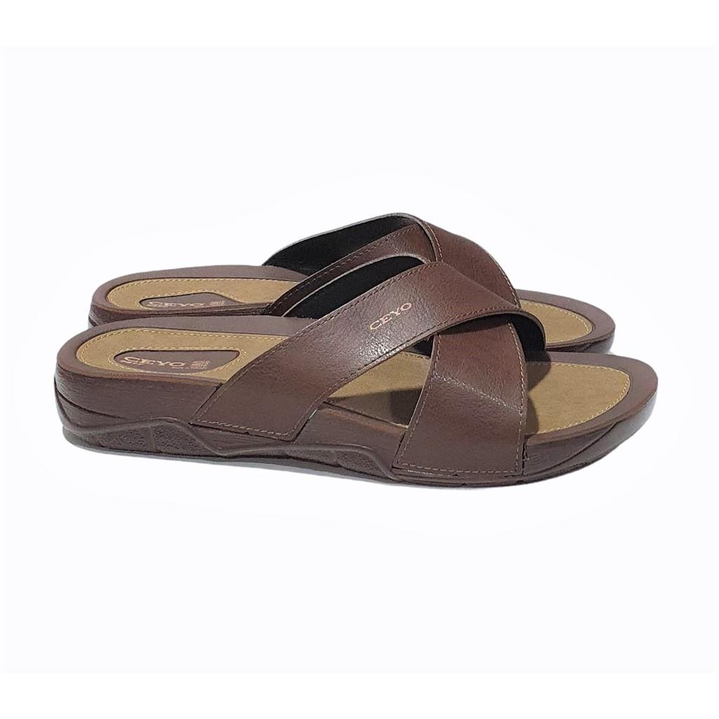 Ceyo 9877 Мужские полноанатомические тапочки на роликовой подкладке