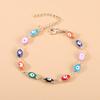 European and American New Product Popular Bracelet Fashion Alloy Bracelet Drip Oil Eye Bracelet Women's Bracelet