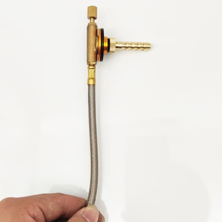 3Pcs Gas Tank Gate Adapter Multipurpose Outdoor Camping Gas Tube Hose Adapter Connector For Cooking Stove Accessories
