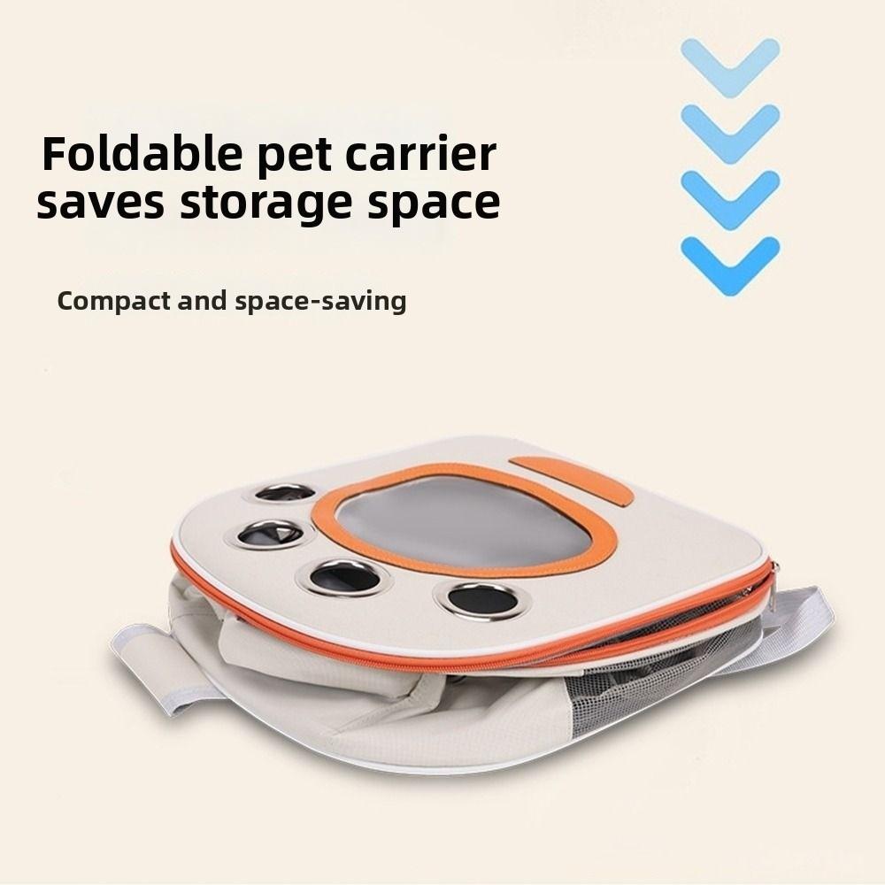 Breathable Travel Cat Carrier Lightweight Portable Pet Bag Cats Carrying Case Window Design