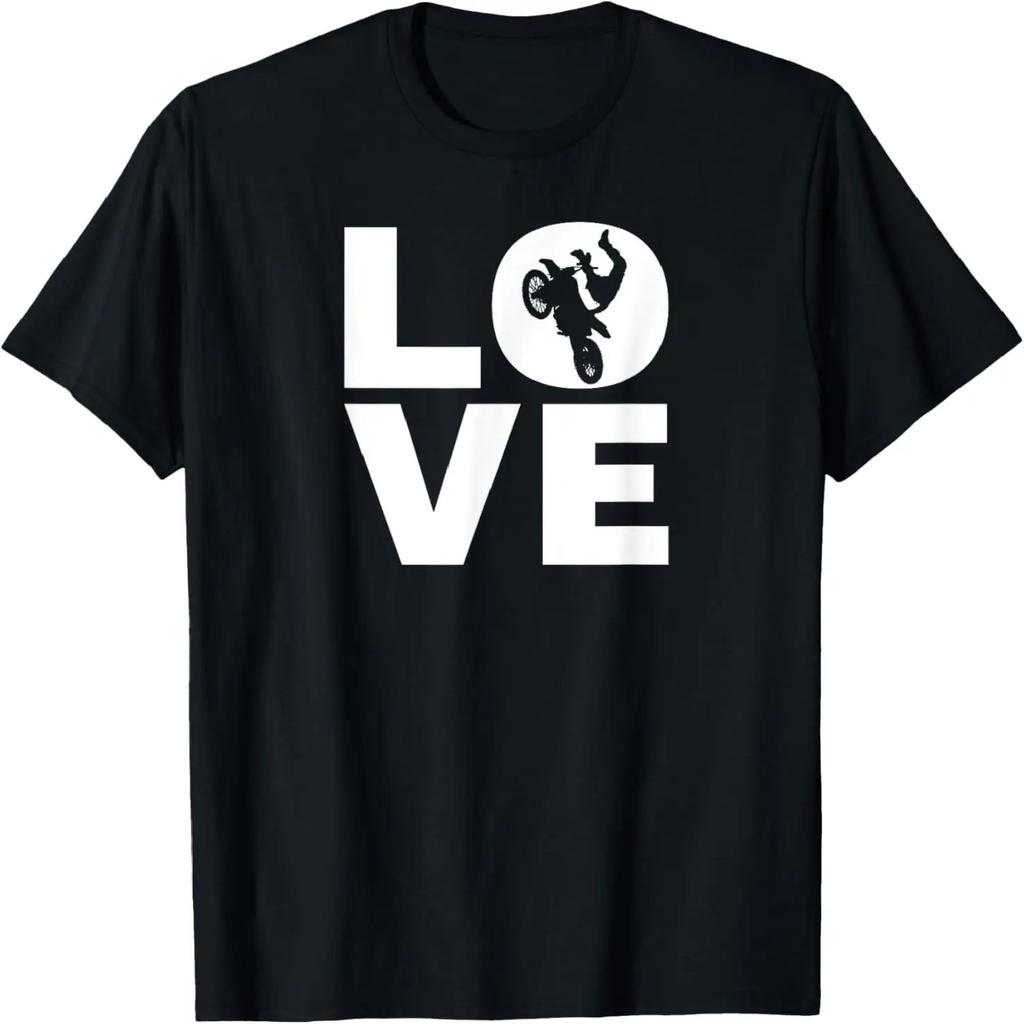 Love Motocross T-Shirt Gift for bikers