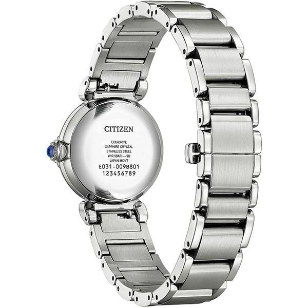 Citizen Женский EM1120-87L ( Часы L CITIZEN L Round Collection Eco-Drive) Круглые часы, серебро