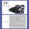 Micro Silent Computer Chassis Cooling Fan, DC5V 4/5/6/8/9/12CM, 12/24V
