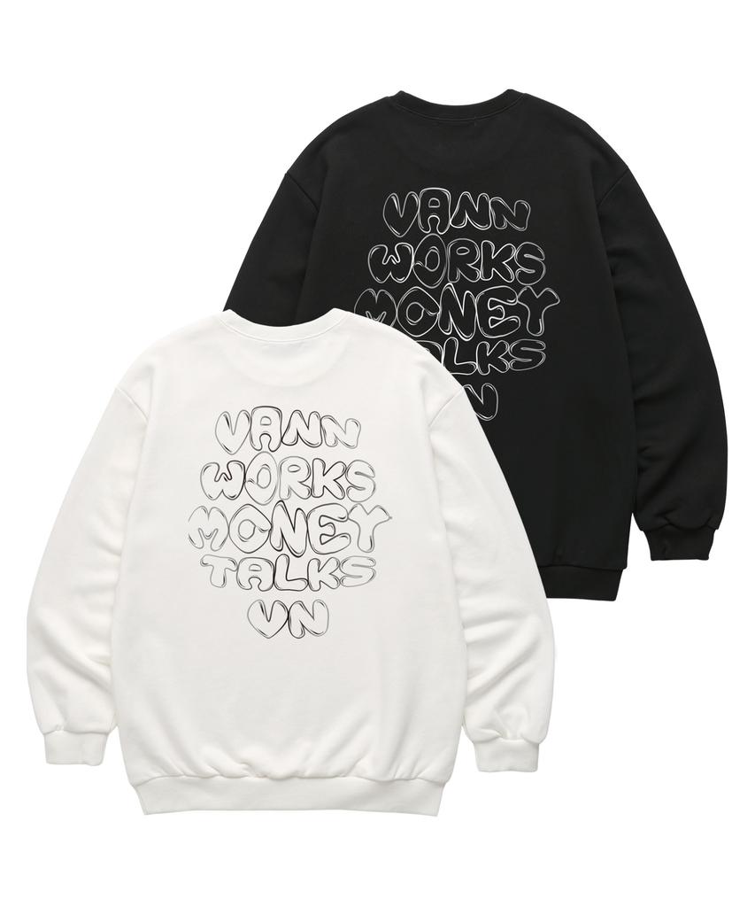VANNWORKS Money Talks Sweatshirt (Vls0123) White