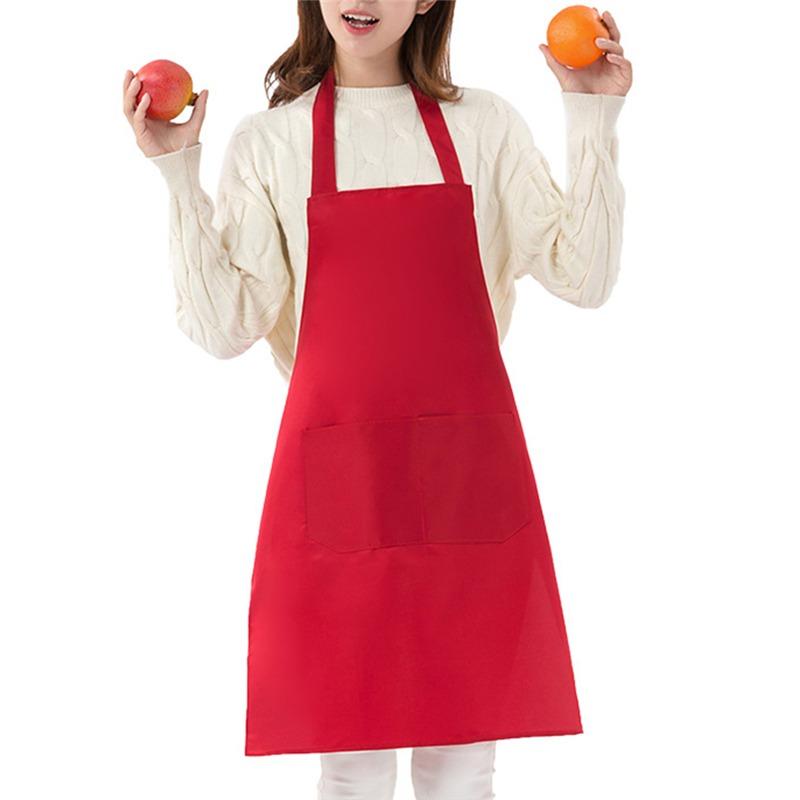 Hot Sale Cooking Kitchen Apron For Woman Men Chef Waiter Cafe Shop BBQ Hairdresser Aprons Bibs Kitchen Accessory