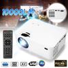 176" 1080P HD 7000LM LED Projector+HDMI/AV Cable Mini Home Movie Video Projector for HDMI USB SD VGA AV TV Laptop Game New