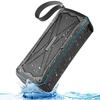 Bluetooth Speaker - E.F.CONNECTION - Waterproof Model - 12h Battery Life - External Battery - Black
