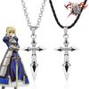Аниме Fate Stay Night Кулон-ожерелье Сэйбер Эмия Крест Аксессуары Украшения Для Женщин Мужчин Аксессуары Подарки