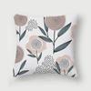 Vintage Floral Fruit Plant Pillowcase Polyester Cushion Cover Sofa  45x45cm Living Room Home Decor