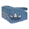 adidas Оригинальная хлопковая твиловая сумка через плечо Маленькая Унисекс Джинсовый синий KE0684