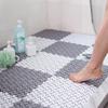Bath Mat 300X300mm Bathroom Anti-Slip Splicing Mat Soft Plastic Combination Floor Mat Drainage Bathroom Carpet Multicolor 1pcs