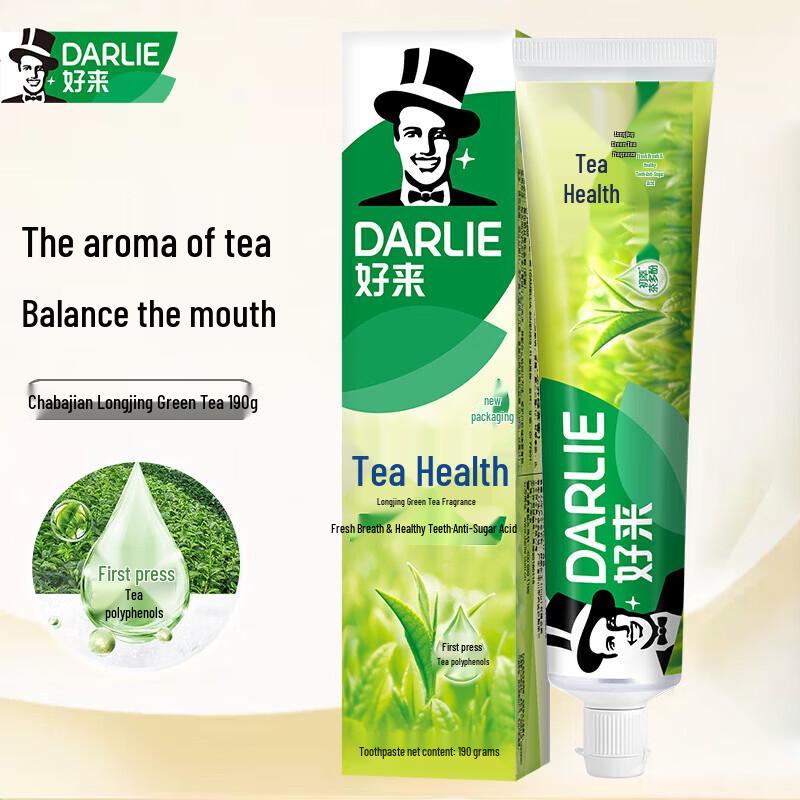 Darlie Tea Fresh Fluoride Toothpaste, Longjing Green Tea