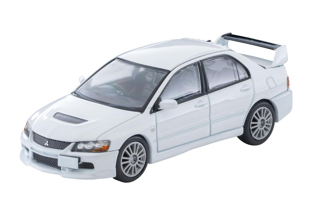 Tomytec Tomica Limited Vintage Neo Scale Mitsubishi Lancer GSR Evolution IX MR 2006 Finished 333401 1/64 LV-N349b (Pearl White) Model, Model,