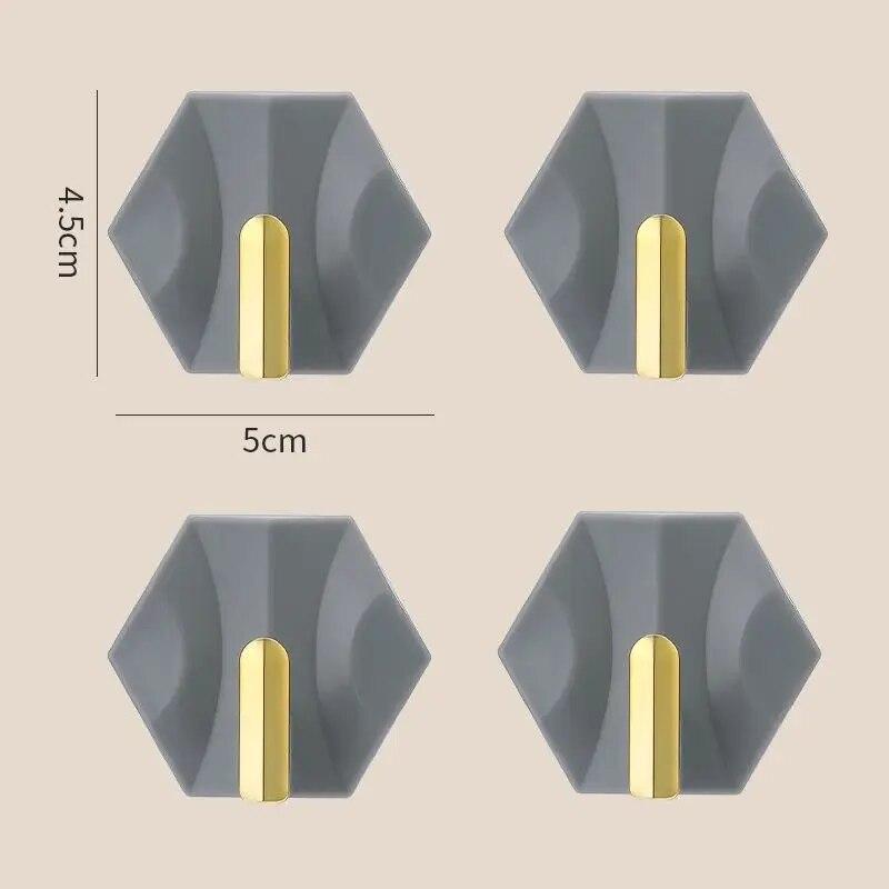 4 шт./компл. крючки для ключей самоклеящиеся настенные крючки для дома и кухни маленькие настенные крючки без пробивания сумки для ключей вешалка-держатель