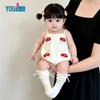 Youqi Baby Summer Breathable Cotton Romper