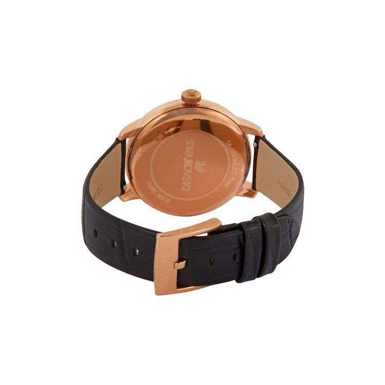 Swarovski Crystalline Hours Series Watch Quartz Movement Leather Strap 38Mm Black Dial Waterproof Women watches 5295377