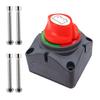 Switch, 4 Position (200A), 12-48 V for Boat Vehicles, Protection Power Supply, Anti-leak, Disconnect Switch (1-2-Both-Off)