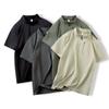 Original Foreign Trade Surplus Outdoor Sports Half-Zip Quick-Dry Short-Sleeve T-Shirt for Men, Summer Breathable Running Stand-Collar Top