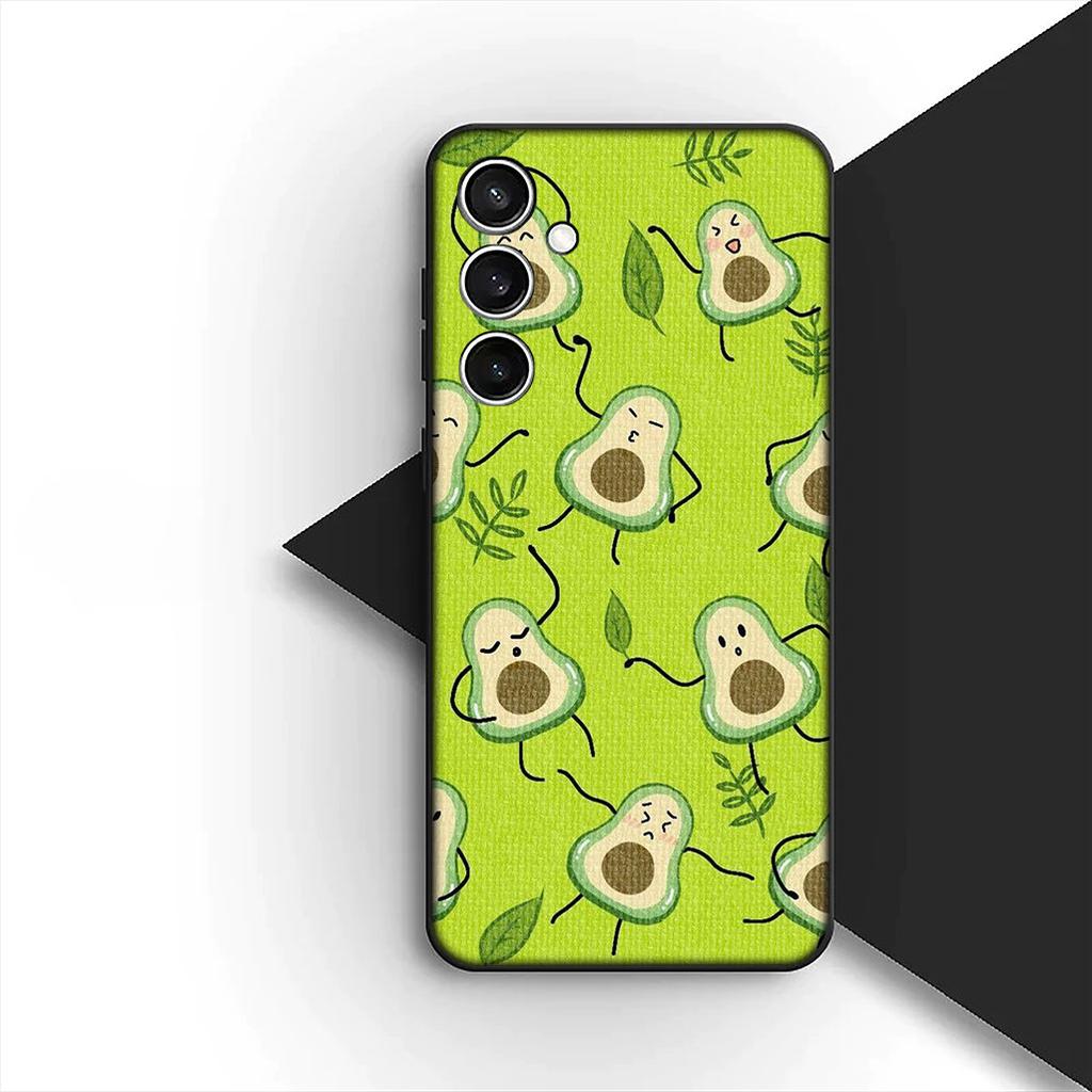 Cover for Motorola Moto G86 G57 E14 E15 G14 G34 G67 G84 G24 A54 G15 Power E22 Casing Phone Case Avocado Strawberry fruit Summer