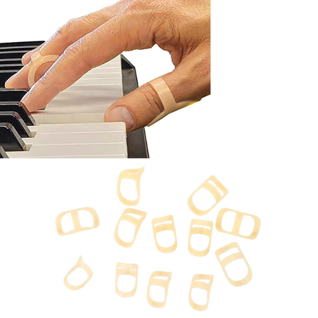 12 шт. Овальная шина для поддержки пальцев 6 размеров, выпрямитель для триггерного пальца, для молоткообразного артритного изгиба