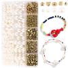 15 Сетка 720 жемчужин Комбинация Пентаграмма Интервал Браслет Сделай Сам Ожерелье Бисерная нить Серьги Бисер Аксессуар Набор