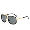 Fashion Men Women Sunglasses Vintage Square Sun Glasses Luxury Metal Gradient Sunglass UV400