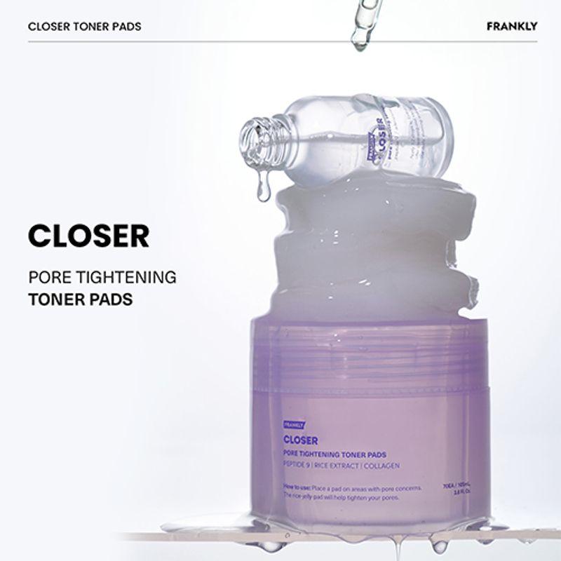 FRANKLY Тонизирующие пэды Closer 105 мл