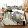 Новый комплект постельного белья с 3D-мультфильмами Soul Eater Single Twin Full Queen King Size Bed Set Adult Kid Bedroom Duvet cover Sets Home Textiles