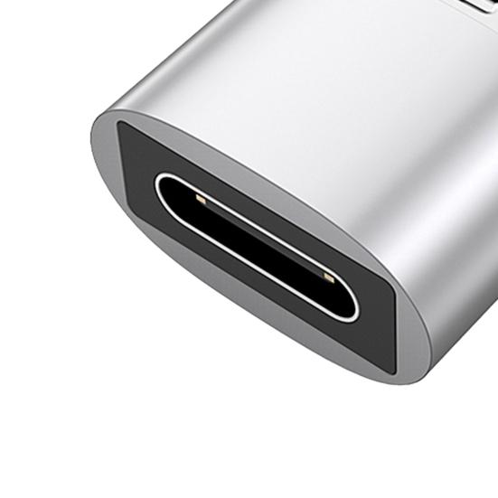 OTG-адаптер-коннектор Type-C, Быстрая зарядка, Алюминиевый сплав, USB на Type-C конвертер для ноутбука, ПК, компьютера