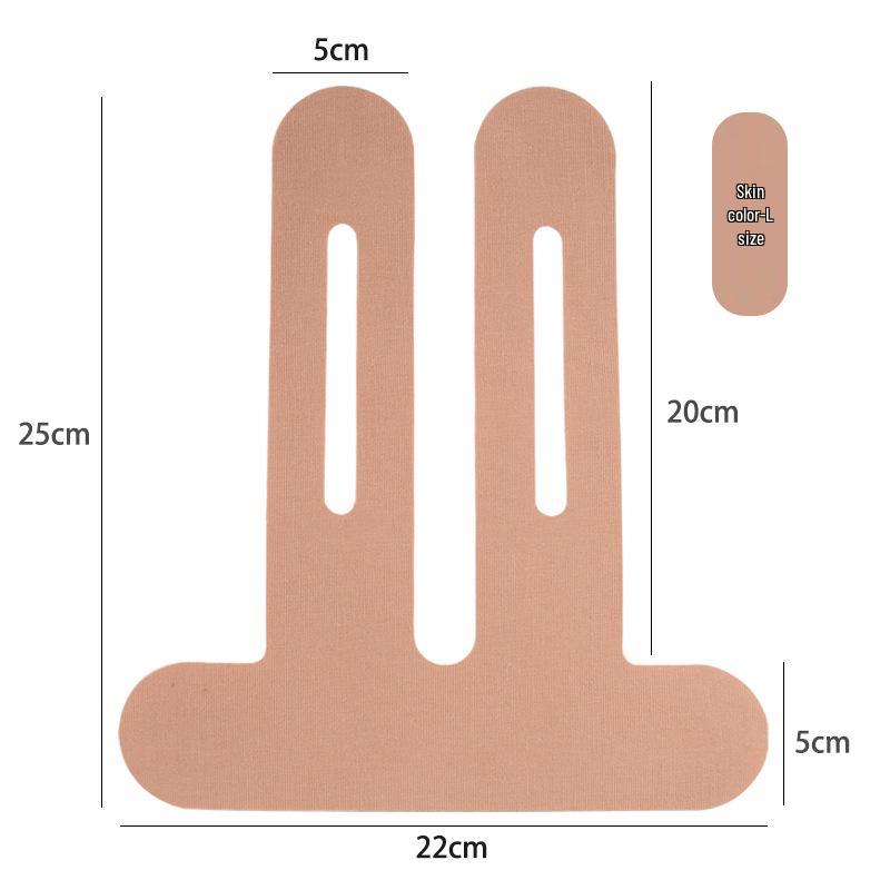 Эластичная кинезиологическая лента для поддержки колена и голеностопа