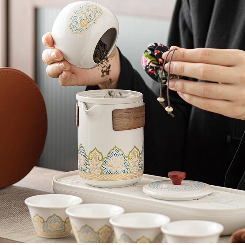 Hejiangshi Portable Travel Kung Fu Tea Set