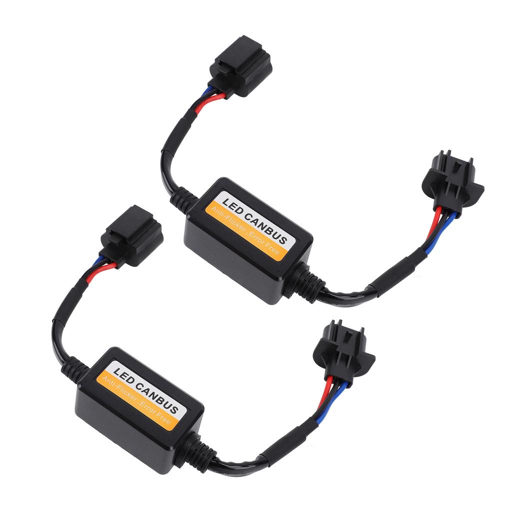 2 шт. Автомобильный светодиодный фара Canbus декодер анти мерцание предупреждение об ошибке жгут резистор комплект для H13 Headla