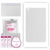 apgo Protective Skin Sticker for the Back Compatible with Honor Pad 2, Wrap Film, Foil, Vinyl - Pattern Transparent Carbon