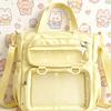 Multi-color Shoulder Bag Cream Color Crossbody Bag Fashionable Portable Tote Bag  Women