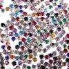 300 Pieces Sew On Diamante Crystals Acrylic Rhinestone Embellishment - Multicolor, 4mm