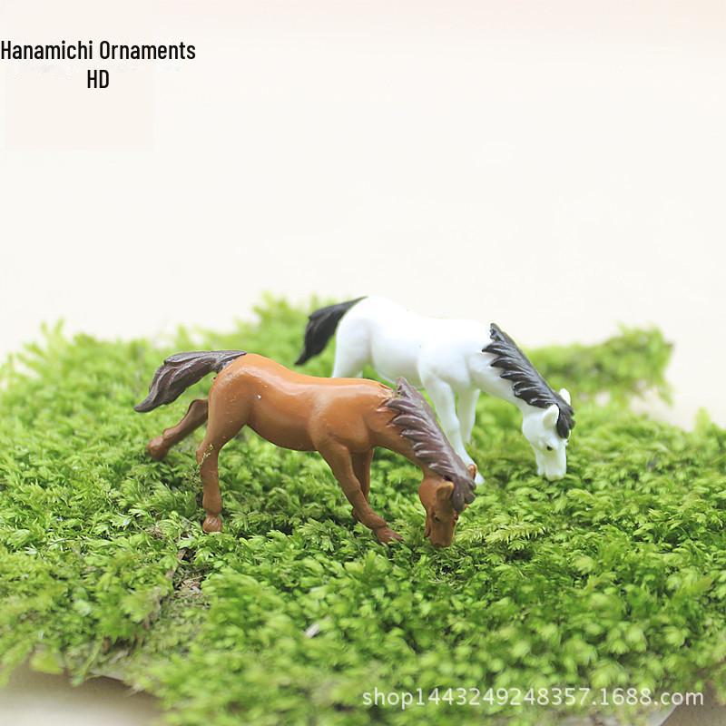 Аутентичный набор миниатюрных фигурок лошадей: Модели пони и диких лошадей