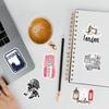 50 наклеек граффити из серии «Путешествия по Лондону», наклейки для DIY, канцелярские наклейки, водонепроницаемые декоративные наклейки для чашки для воды, компьютера