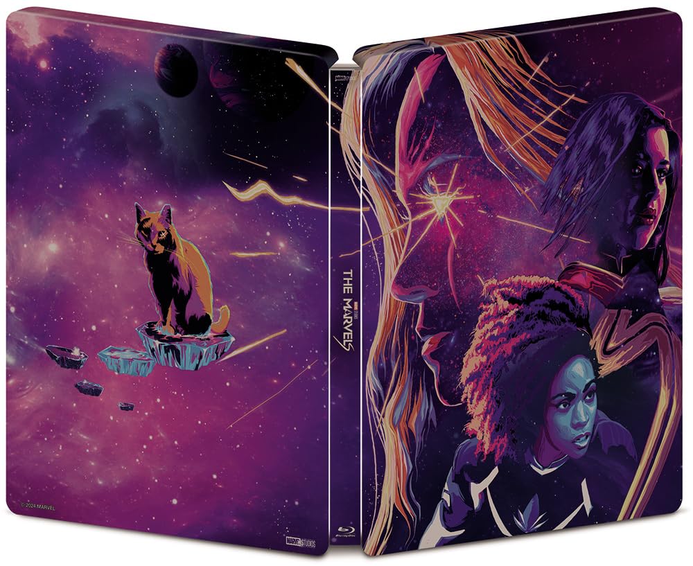 Marvels 4K UHD MovieNEX Steelbook ULTRA [4K HD+3D+Blu-ray+Цифровая копия+MovieNEX World] [Blu-ray]