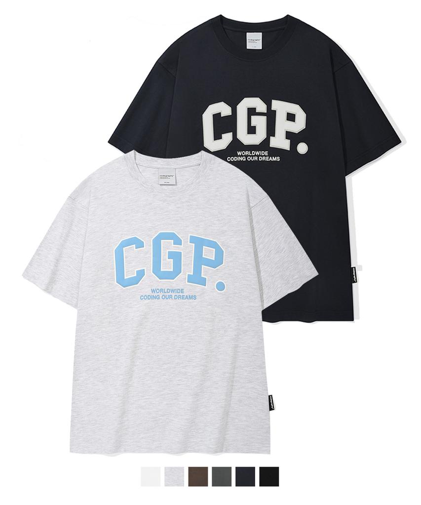 CGP Cgp Arch Logo Short Sleeve T-Shirt_10 Colors
