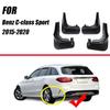 For Mercedes Benz C Class C-Class W205 2015~ Fender Mud Guard Flaps Mudguards Accessories Benz C180 C200 C260 C300 Mudguards
