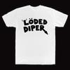 Funny Clothes LODED DIPER DIARY OF A WIMP KID Printed T-shirt Tops Women Summer Comfortable Tops Unisex Street