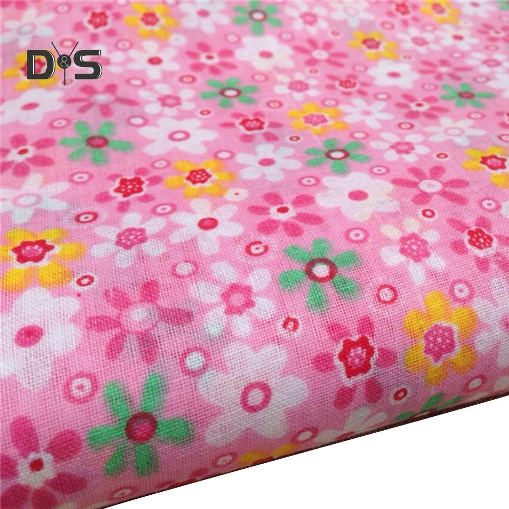 Каберне с цветочным принтом DIY Лоскутная хлопчатобумажная ткань для шитья стеганая ткань