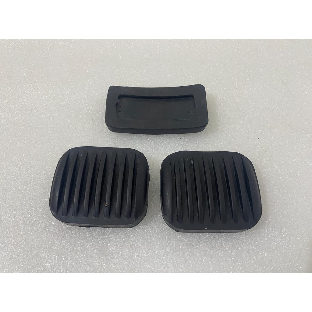 Willys Jeeps Brake Clutch & Throttle Pedal Rubber Set of 3 Unit |Fit For