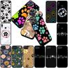 Чехол для телефона Apple iPhone 16 14 15 Plus 11 Pro Max 16E ProMax + 16Plus 15+ 14+ Мягкий силиконовый чехол Кот Милый Собачья лапа Обои