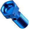 Kitaco 771-0502504 Aluminum Banjo Bolt (Standard/Single/P1.25) Blue