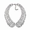 Fashion Pearl Necklace Classic Exaggerated Alloy Full Pearl Necklace